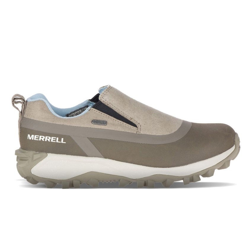 Chaussures Randonnée Merrell Thermo Snowdrift Moc Shell Waterproof Marron Clair Femme | J.V.IQSK